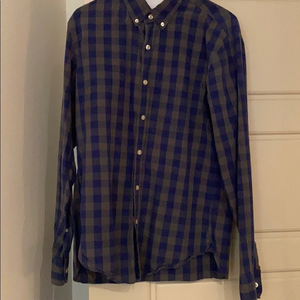 J.crew plaid button up